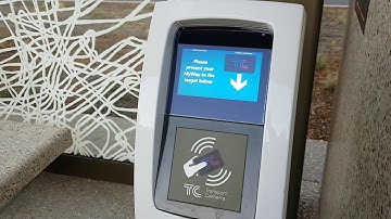 Canberra Myway Light Rail reader tap on, already tapped on, change of mind