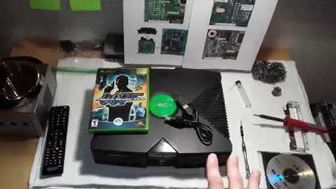 Original Xbox. Softmod/tsop.