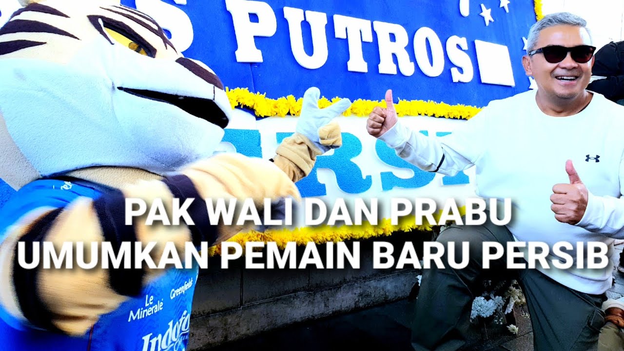 PAK WALI DAN PRABU UMUMKANNLEMAIN ASING BARU PERSIB ASAL IRAK FRANS ...