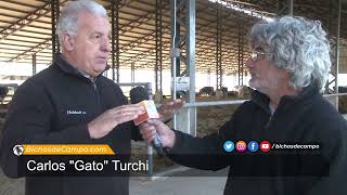 Carlos "Gato" Turchi, productor de leche de Trenque Lauquén
