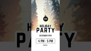 You are Invited: to the DPS Holiday Party!