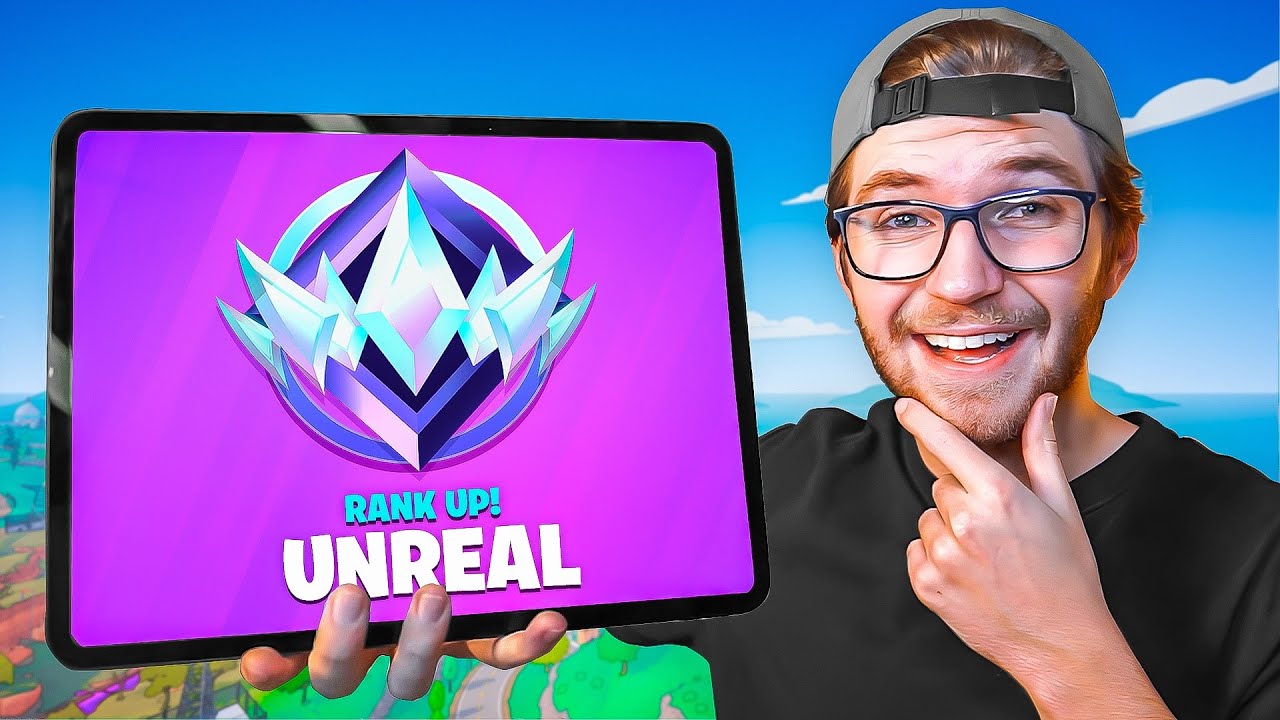 PRO FORTNITE MOBILE GAMER on IPAD!