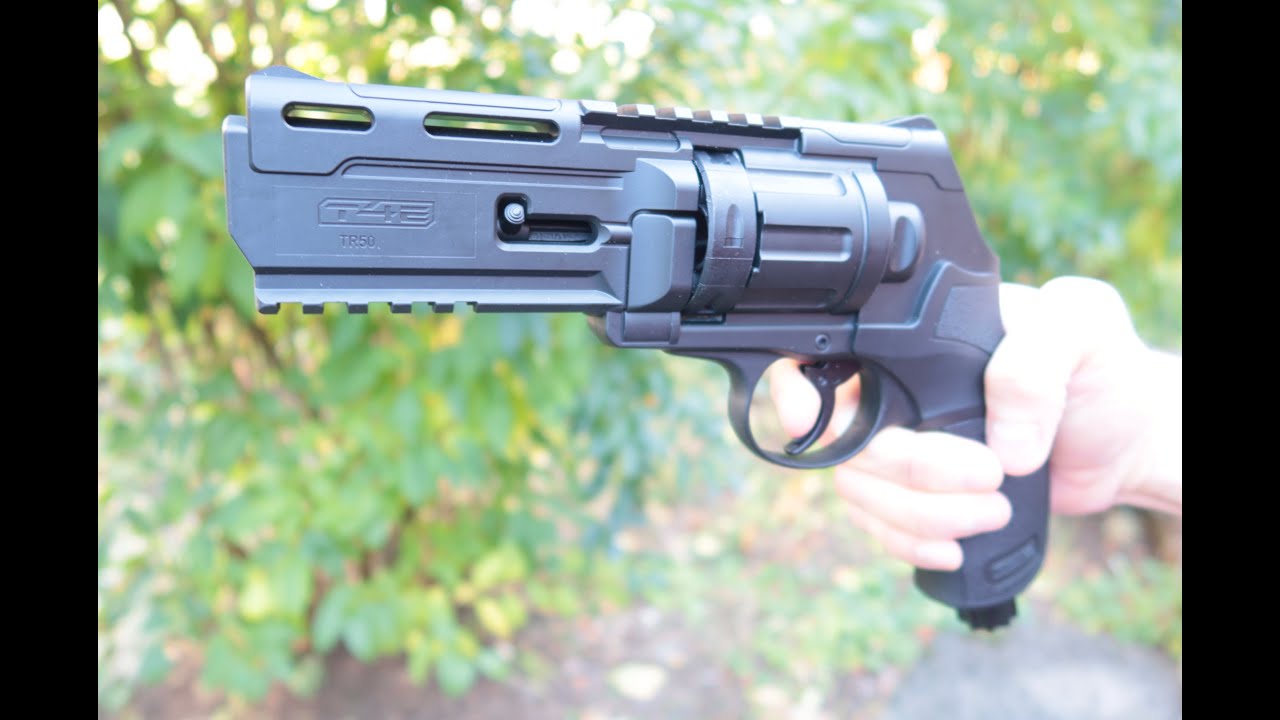 Umarex T4E HDR 50 Home Self Defence Revolver, 50Cal Shooter