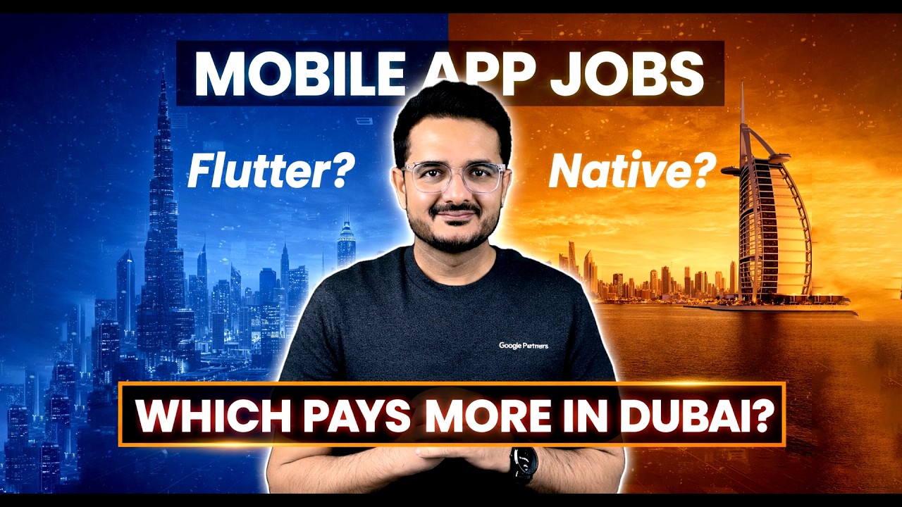 Mobile App Developer Jobs in Dubai 2026 🇦🇪 | Salary AED 45,000? Flutter ...