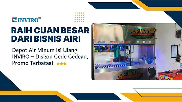 Usaha Depot Air Minum RO & Mineral Ultra Filtrasi Modern 😱