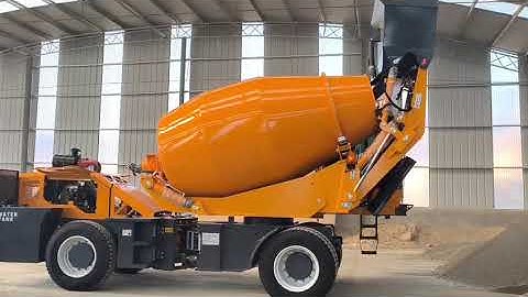 Self loading concrete mixer from Luton Group