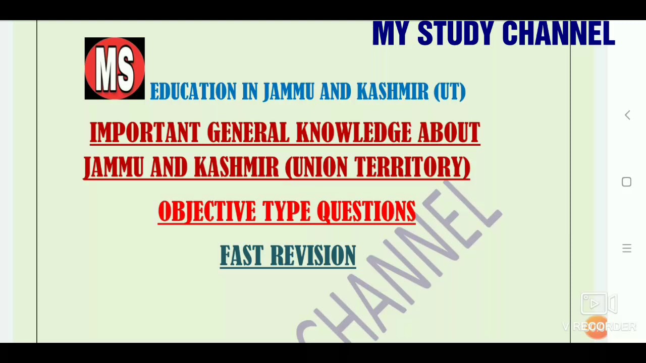 Gk Of Jk UT Jkssb Prepatation 2020 YouTube gk-of-jk-ut-jkssb-prepatation-2020-youtube