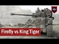 Sherman Firefly vs King Tiger | July 1944 | Tank Duel