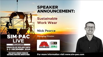 Nick Pearce, Managing Director, Weartek Pty Ltd. Pushing boundaries in the Circular Economy.