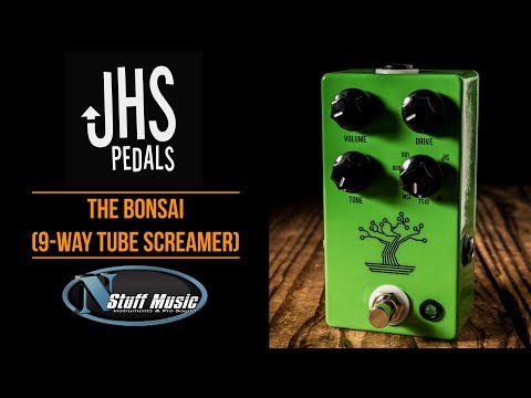 【JHS The Bonsai, 9-way Screamer USA製入荷❗️】 JHS Bonsai 9-way Screamer Overdrive Pedal Demo & Review