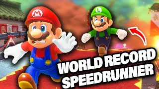 Mario Odyssey Manhunt Vs. World Record Speedrunner