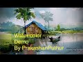 Water color demo by Prakashan Puthur