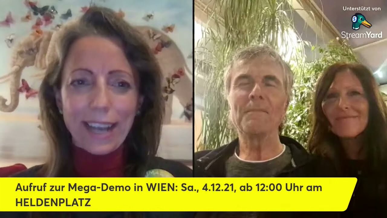 AUFRUF von Max & Dani zur MEGA-DEMO in WIEN – Sa., 4.12.2021, 12:00 Uhr am Heldenplatz ❤️?❤️