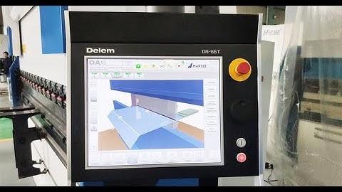 DELEM DA-66T Operation manual and Introduction for CNC Press brake machine (Important passwords)
