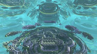 Surface [fragment2] 🌌 Fractal Landscapes - Visual Meditation