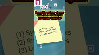 Types of errors #error #c #cpp #programming #utechh #utechhkids #lovekush_manjhi #utechhkaksha