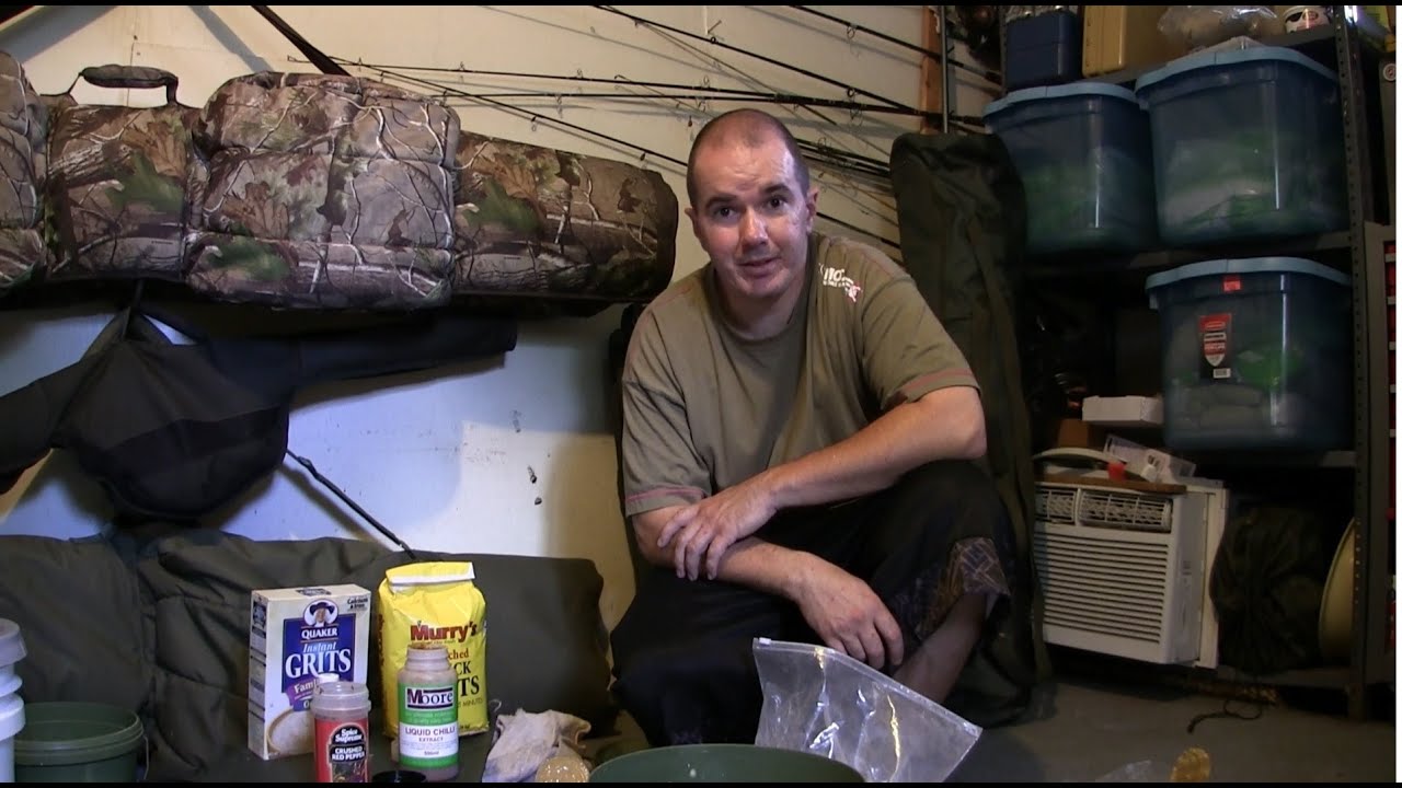 How to make Spicy Grits Pack Bait for Carp fishing tutorial step by