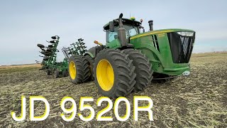 Fall tillage with a new John Deere 9520R, Summers Disc Chisel and a lot of gulls! by theburbankblues 6,233 views 3 years ago 3 minutes, 29 seconds