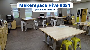 Makerspace Tour – Hive 8051 at Bull Run Library
