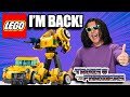 I'M BACK with LEGO BUMBLEBEE!!! Lego Transformers Speed Build &amp; Review!