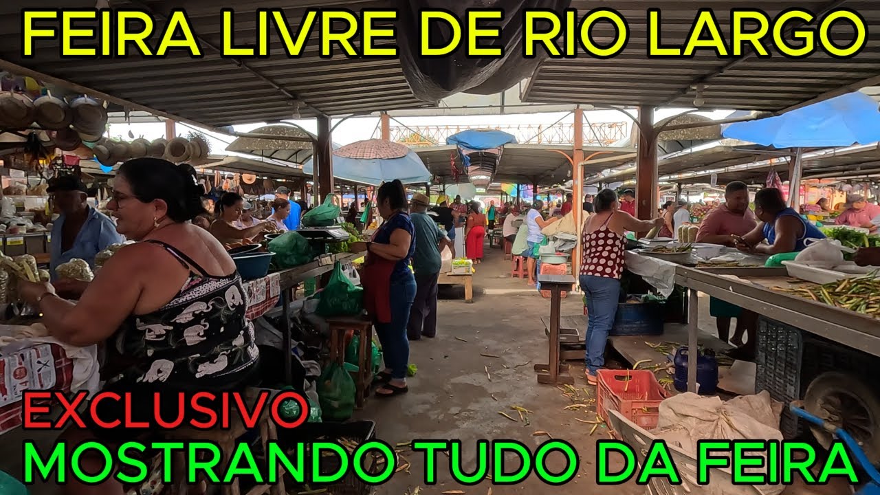 FEIRA DE RIO LARGO - AL | MOSTRANDO TUDO DA FEIRA | 4K UHD - YouTube