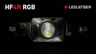 Ledlenser HF4R RGB | Kompakte Stirnlampe für das Jagen und Angeln | Features | Deutsch
