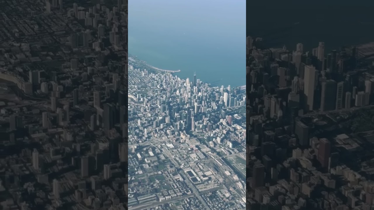 Ariel view of Chicago Illinois.