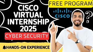 Cisco Virtual Internship 2025 | Networking & Cyber Security | Application Process | CloudShala