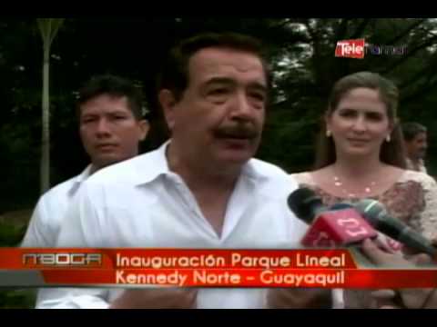 Inauguración Parque Lineal Kennedy Norte - Guayaquil