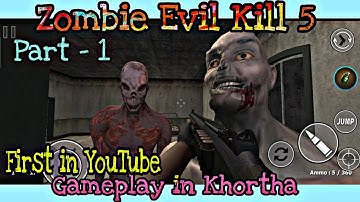 Zombie Evil Kill 5 - The Hospital Gameplay Walkthrough Part 1 | Zombies ने हॉस्पिटल पर कब्जा कर लिया