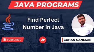 💥Find Perfect Number in Java ☕ Java Interview Programs 👨‍🎓 Campus Interview Programs 🎁👩‍🏫 Java Jobs