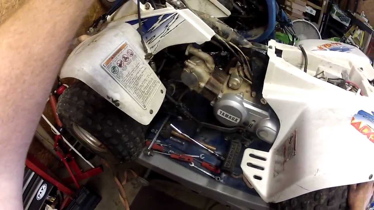 Yamaha Badger 80 Engine Removal YouTube