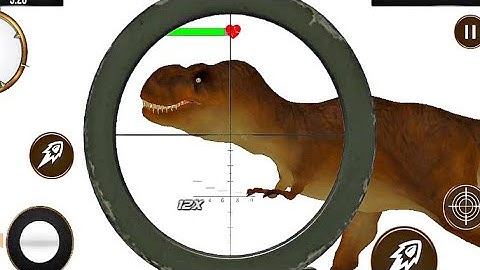 Best Dino Games - Wild Dinosaur Hunting Zoo Game Android Gameplay