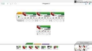 How to turn in the Lego Mindstorms EV3 programming application for Chromebooks