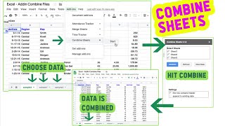 how to combine google sheets automatically  | Combine Sheets free add-on