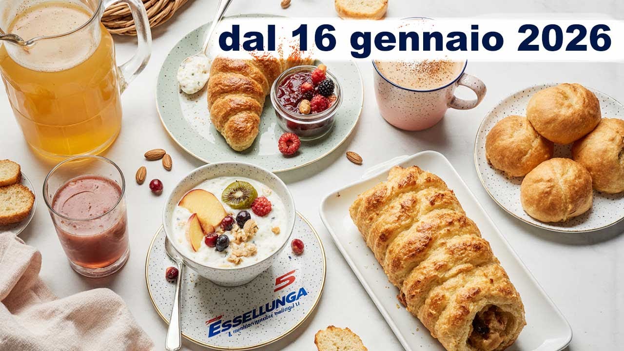 Volantino Esselunga 16 Gennaio 2026 🥐 Offerte per la Colazione | Catalogo Alimentare