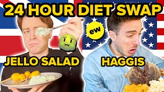 A Brit And An American Swap Gross Foods For 24 Hours