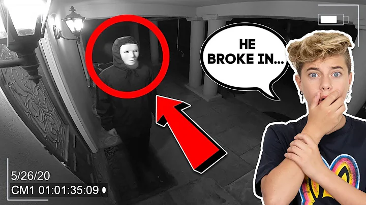 He broke into my house...**LIVE FOOTAGE** | Gavin ...