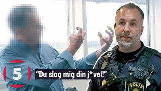 Gränsbevakarna Sverige Claes Ingriper I Ett Hotfullt Bråk K 5 Sverige