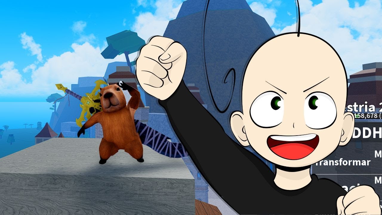 eu UPEI MINHA CONTA SECUNDÁRIA ATÉ O SEA 3 antes da ATUALIZAÇÃO DO BLOX FRUITS