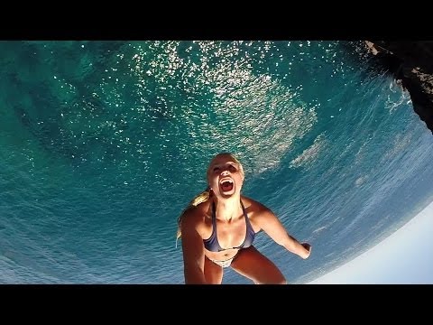 THE MOST AMAZING CLIFF DIVING VIDEO EVER!!!