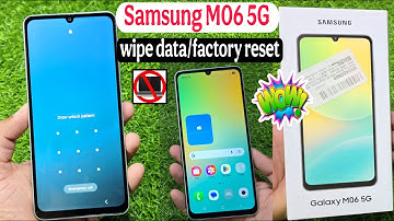 Samsung M06 5g Hard Reset 👉 wipe data/factory reset | Samsung M05 5g Clear all data,