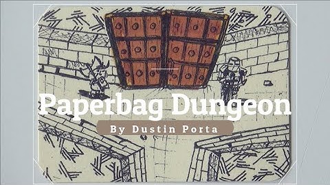 BGG Solitaire PnP Contest: Paperbag Dungeon