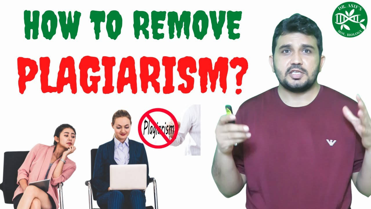 how-to-remove-plagiarism-from-research-article-youtube