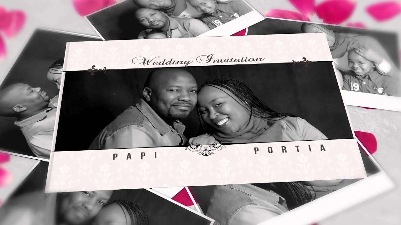 Wedding Invitation - YouTube