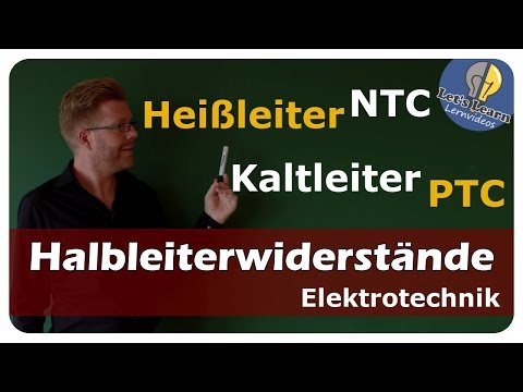 Video: Wie Sich Der Widerstand Von Halbleitern Mit Der Temperatur ändert