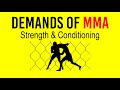 What mma fighters need strength  conditioning