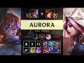 Aurora Carry vs Miss Fortune - NA Grandmaster Patch 25.18