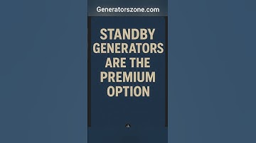 Portable vs Standby Generators: Which One to Pick?