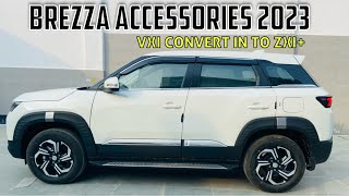 Maruti Brezza Vxi 2023 Accessories ❤️